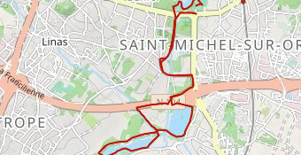 les lacs de carouge 8,8 km