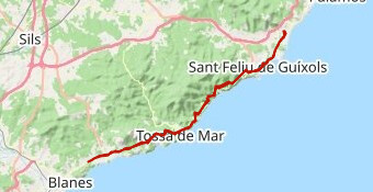 Espagne cote  -83km-1326m