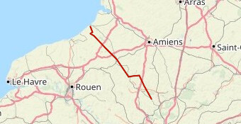 MOUY - TREPORT - EU  Avril 2025 BF 150