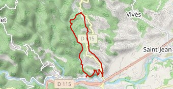 Boucle des mimosas à Céret