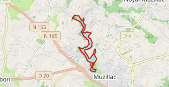 MUZILLAC Tour de l'étang de Pen Mur