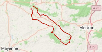 VCBN Séjour 2025 - Alpes Mancelles - 106 km