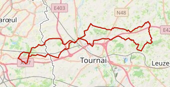 parcours du 85 le 8 mai 2025
