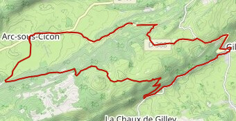 ARc sous cicon 1 VAE Crêt Monniot