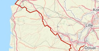 CALAIS BEAUMONT GRAVEL 224 kms