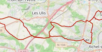 Montabé 68 km 556 m