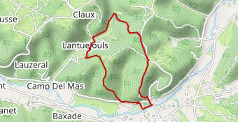 Randonnée pédestre autour du camping