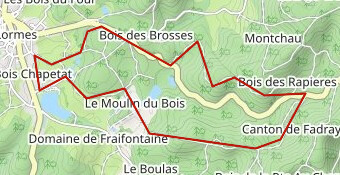 Circuit VTT n°14 Lormes (officiel)