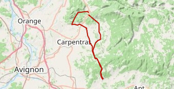 Malaucène Vénasque Gorbes