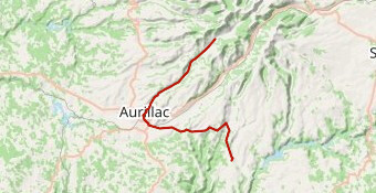Parcours N 1 via piste cyclable