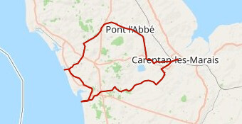 départ Carentan/Surville plage/Printania plage