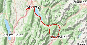 Chavanod - St Ferreol - Tamié - Ugine - Chavanod