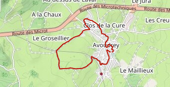 Parcours marche 6 km bike and run 2025