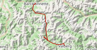 Barcelonette Valberg par Cayolle