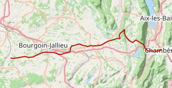 Chambéry via col mont tournier et col de l'épine