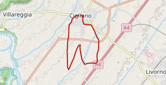 Percorso 1 gara Cigliano