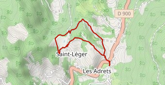 Tour du lac de Saint Léger