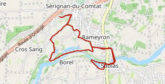 Sérignan-du-Comtat, les deux étangs