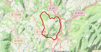 Tour de la Mandallaz depuis Epagny Metz Tessy