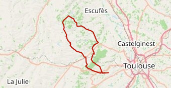 C7 long 88km D+ 833m  Cabanac/ségenville