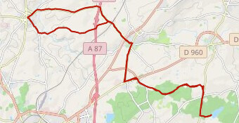 le May sur Evre- Etang de Peronne A/R