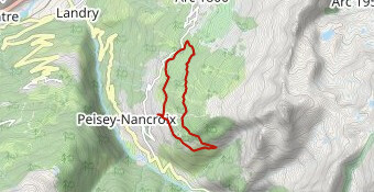De Plan-Peisey à Peisey-Nancroix