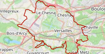 Boucle autour de Versailles