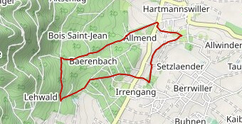 Hartmannswiller : sur les hauteurs de Berrwiller