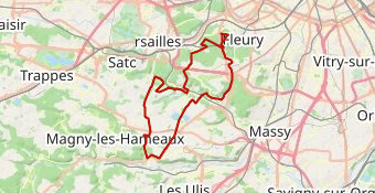 Toboggan meudonnais, petit parcours 2025