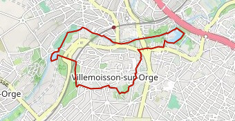 Villemoisson-parc du séminaire et bord de l'orge