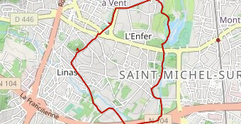 Longpont-Montlhéry-Linas 7.6 km
