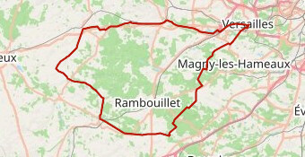 Versailles - Houdan - Versailles