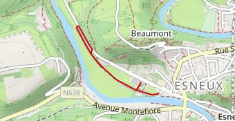 belle boucle de l ourthe 2 km