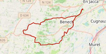C22  court 64 km D+ 578 m  Nizas