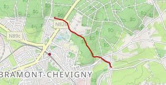 Libramont-Chevigny ROUTE liaison w7 - L 163