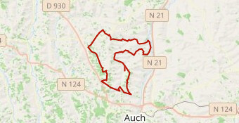 Roquelaure  52 kms 800 m