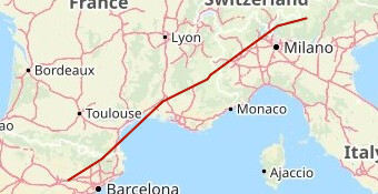 Road to Bormio Bellpuig