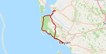 Marennes Royan A/R 79 Kms