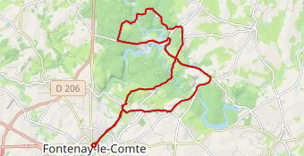 Boucle Mervent 35 Kms