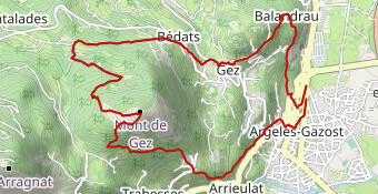 boucle mont de Gez depuis Argeles
