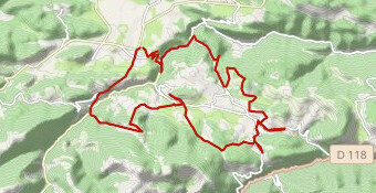 Quillan  J6 Beau parcours dans  le Pays de Sault .
