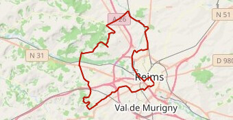 petit tour nord ouest reims route/gravel léger