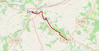 Itinéraire LA TRACE