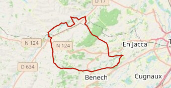 C3 court 54km D+ 395m  Isle Jourdain