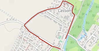 Parcours 1,5km Enfants foulées de la mue