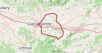 Carcassonne, Laure-Minervois, Capendu, Montlaur ☕