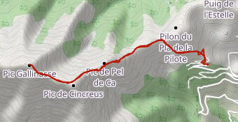 Pic Gallinàs depuis Batera