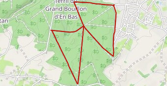 Bois de Colfontaine 8 km