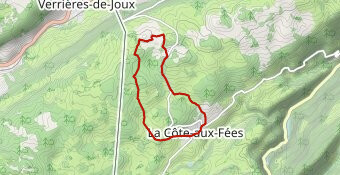 La cote aux Fées  Mt des Verrières