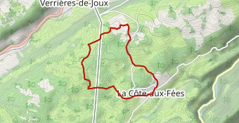 La cote aux Fées  Mt des Verrières bis